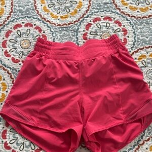 Women's Pink Athletic Shorts